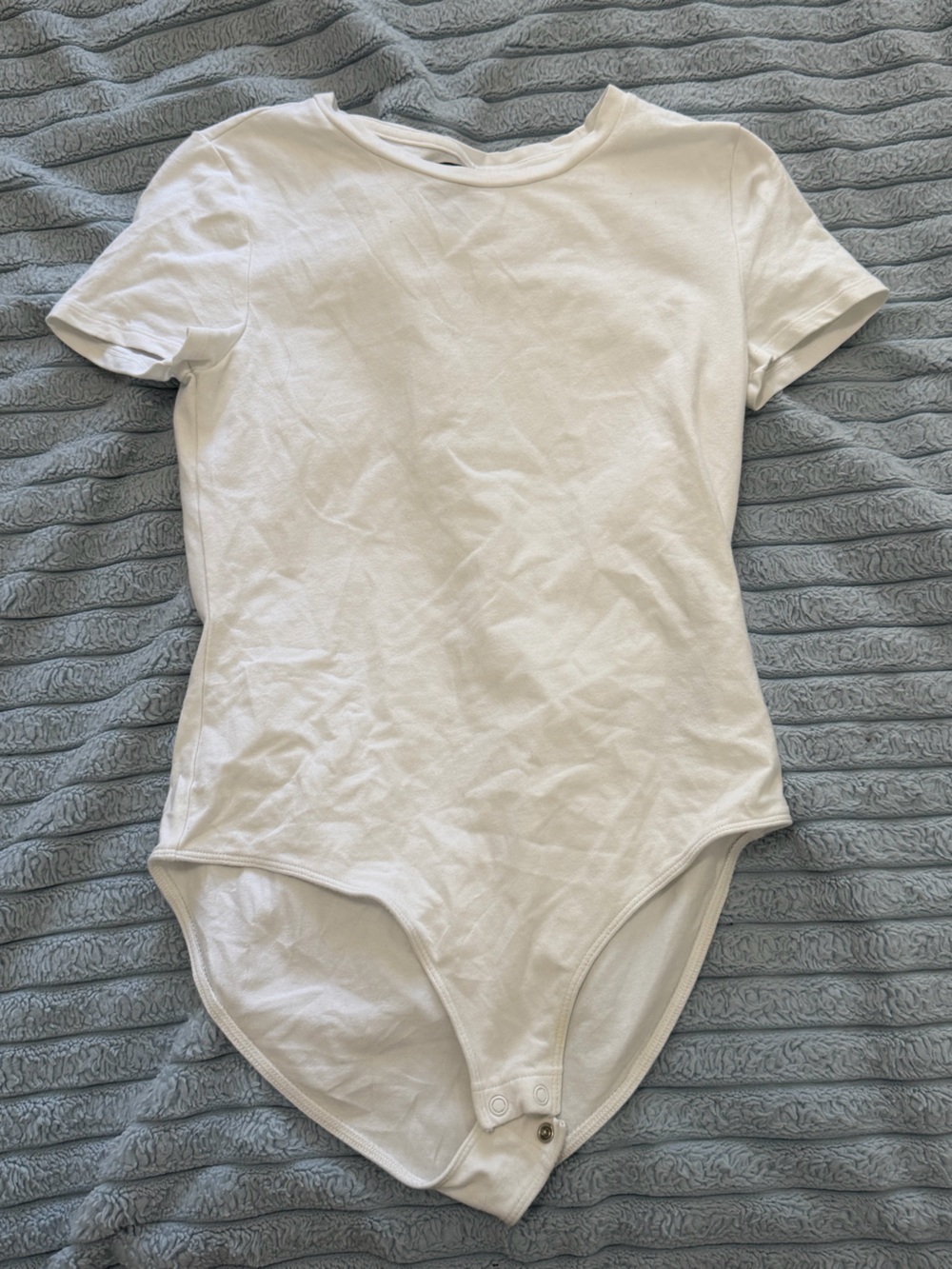 Classic White One-Piece Bodysuit